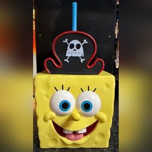 OFFICIAL SpongeBob Movie 2025 Sipper Pop Cup